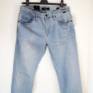 BNWT SS24 MAVI JAKE BLEACHED TONAL SLIM LEG JEANS 32